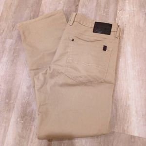 Buffalo Sam-X Slim Straight Men's Stretch Jeans Tan size 34X30